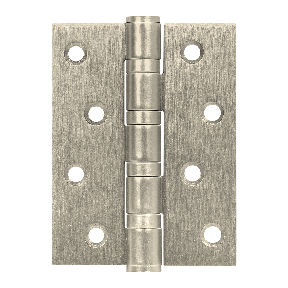 Петля универсальная IN4500UC-BL SN 100x75x3 INOX304  матовый никель БЛИСТЕР